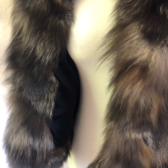 SOLD REAL Fox Fur Jacket - Picture 5 of 6